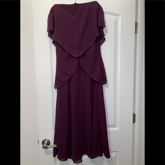Coldwater Creek Purple Dress - Picture 3 of 5